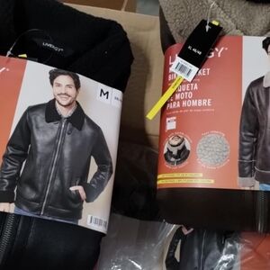 Black Men's Biker Jacket